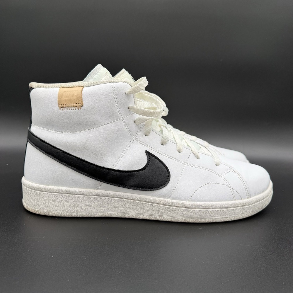 Men's Nike Court Royale 2 Mid "White/Black-White Onyx" (Size 12) - CQ9179 100